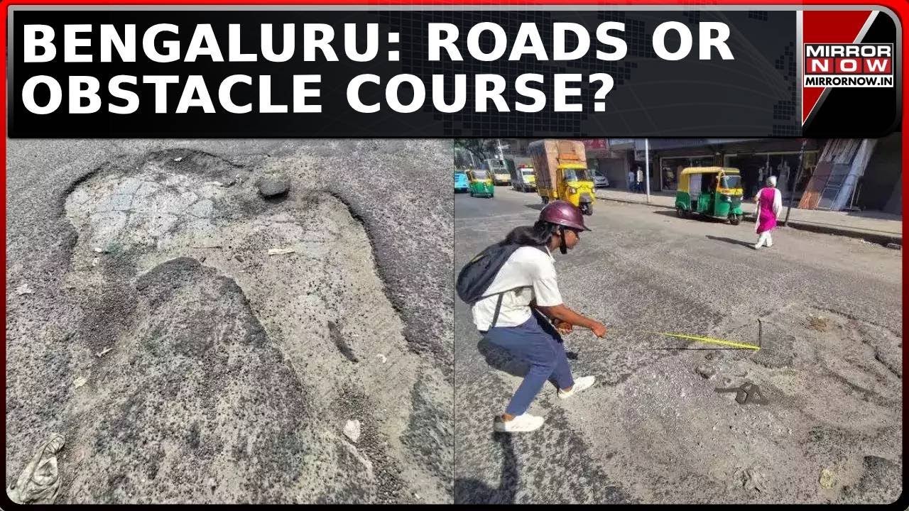 Bengaluru's Pothole 'Apathy' Worsens; Residents Grapple With 'Death Traps'; I.T City Built Wrong?