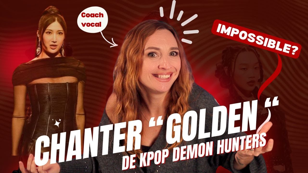 Tu veux chanter GOLDEN (KPop Demon Hunters) ? Voici les TECHNIQUES vocales pour y arriver