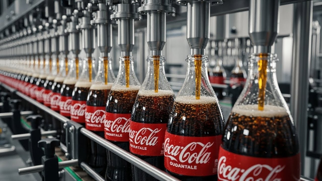Inside the World’s Fastest Coca Cola Mega Factory Extreme 1 Million Bottle Daily Production Line