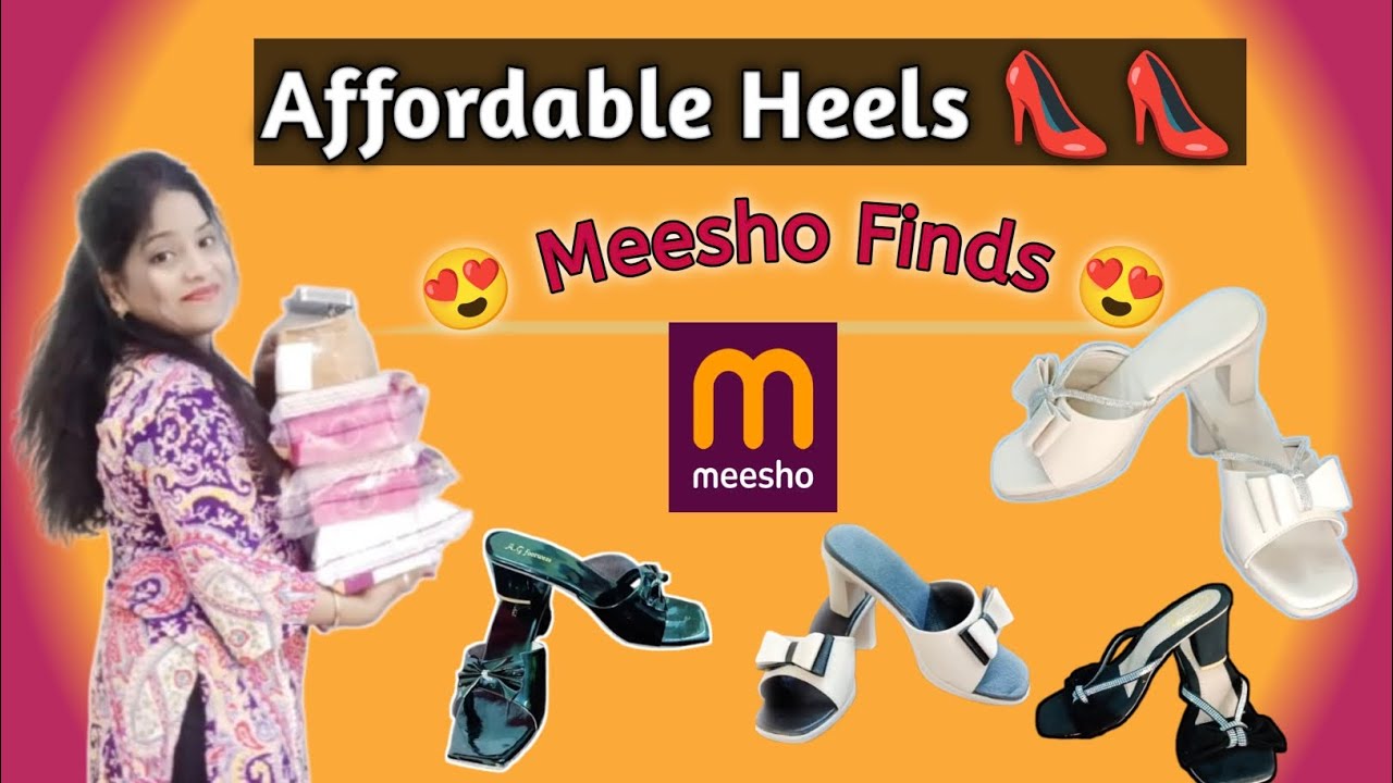 Meesho Finds Affordable Heels Just rs. Under 500 🤗😍@Meesho #meesho find #meesho collection