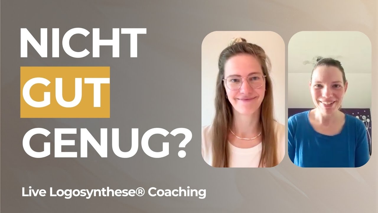 Selbstbewusstsein im Job stärken | Live Coaching mit Logosynthese®