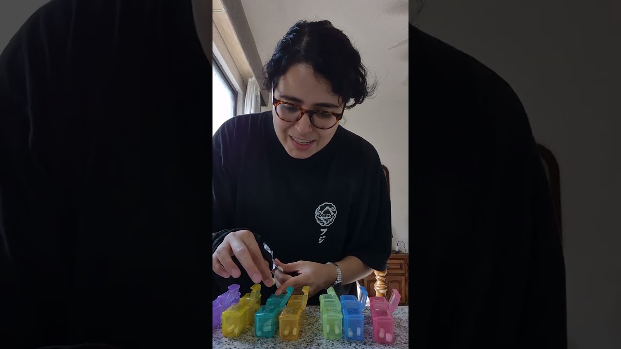 Tomo un montón de medicamentos, acompáñame a rellenar mi pastillero ✅ #lupus 