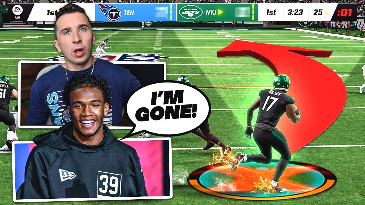 Garrett Wilson is the best madden player I’ve ever played, no joke!