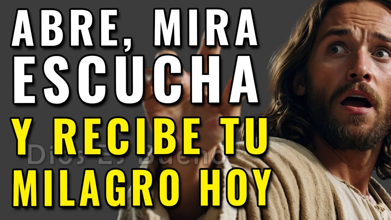Dios te dice hoy. escúchalo completo,  obedece al Señor que hoy te sana 💝| Dios Es Bueno