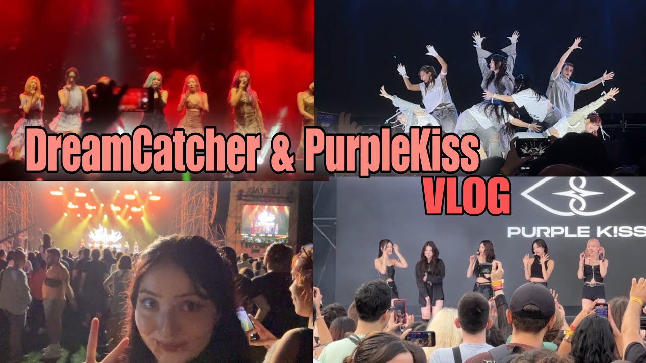 K-POP KONSERİNDE SAHNE ALDIK😮‍💨 YAĞMURA YAKALANDIK🤡 DREAMCATCHER & PURPLEKISS KONSER VLOG