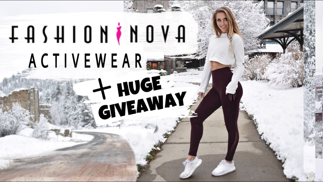 Fashion Nova Activewear Review + Huge Giveaway *Not Sponsored*