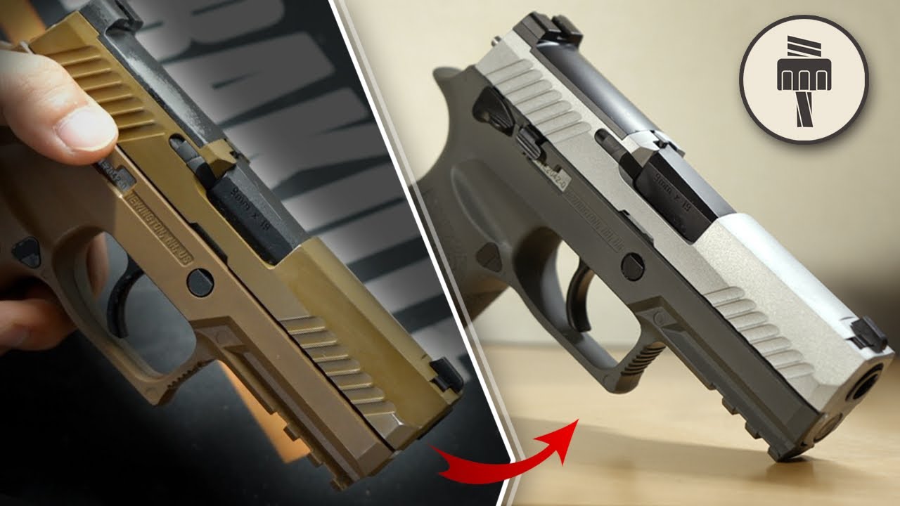 Reviving a VFC P320 M18 – Custom Cerakote & Missing Parts Rebuilt!