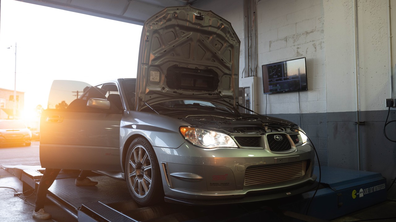 Dyno Tuning Our 2006 Subaru WRX STI W/ JR Tuned!