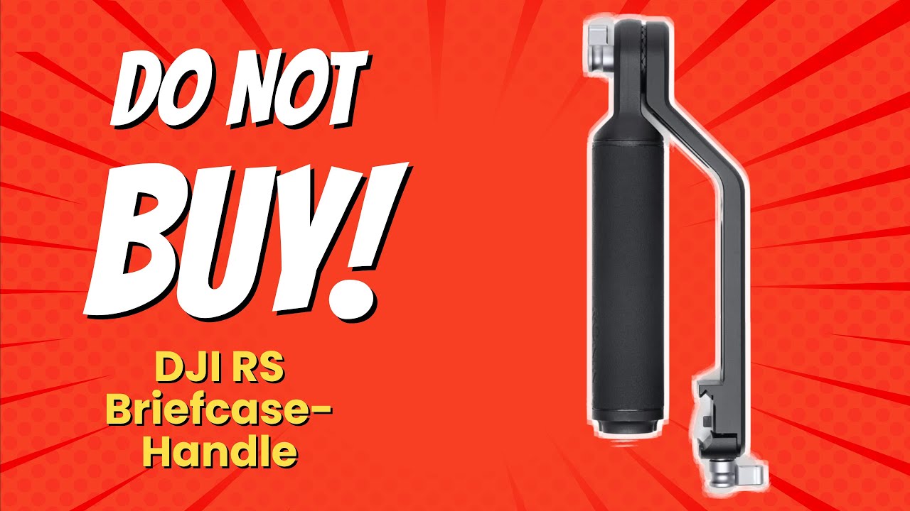 DJI RS Briefcase-Handle | 7 Reasons NOT to Buy! ⚠️📸