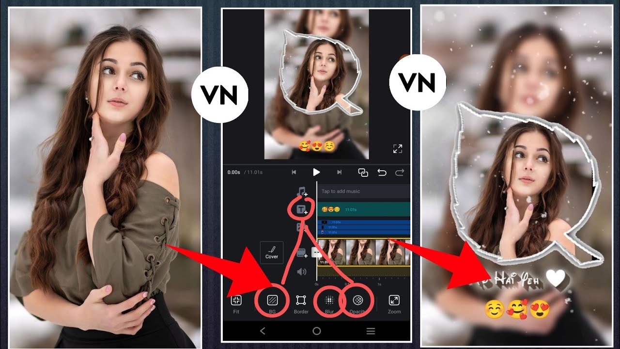 Green screen video edit kaise karen || Instagram trending real Edit || How to make green screen #vn