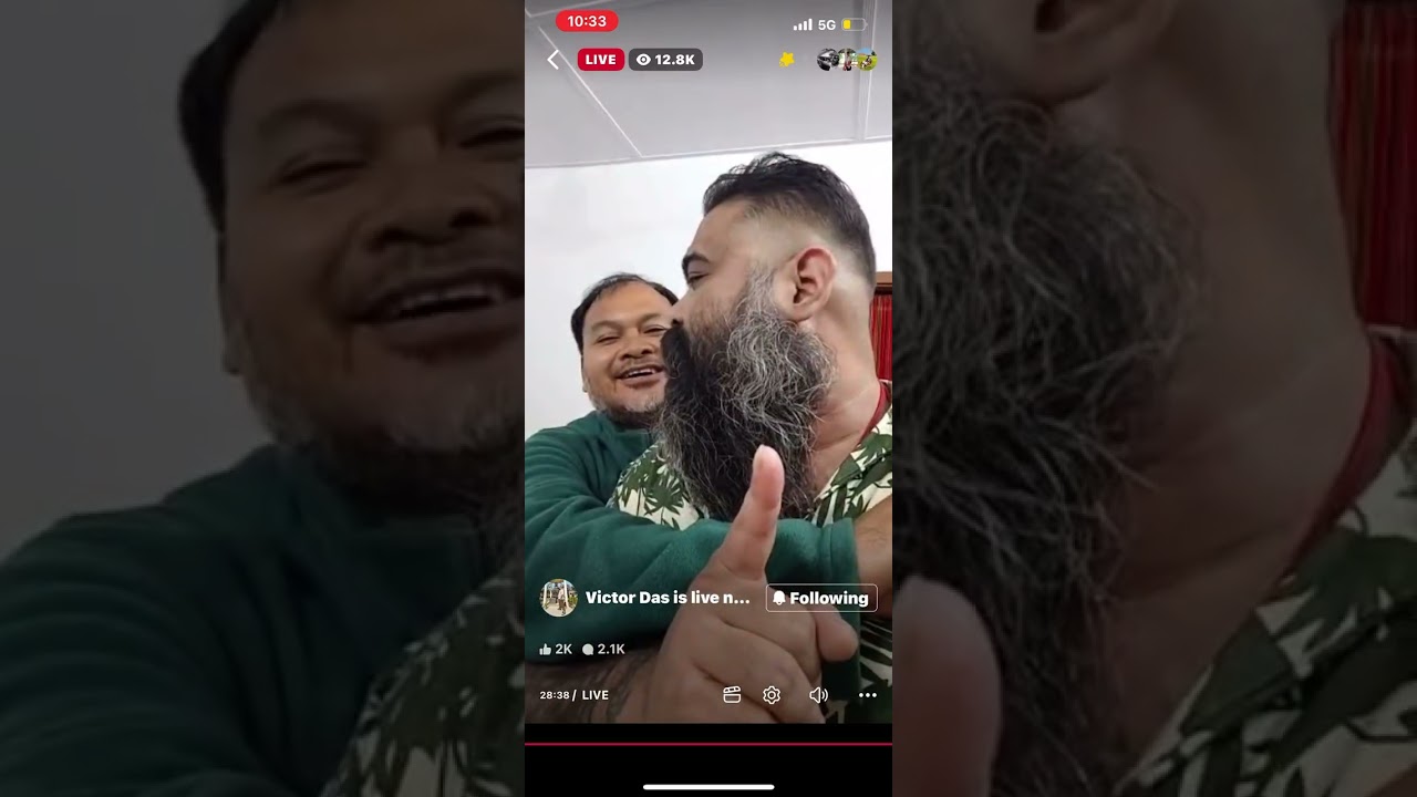 Victor Das and Akhil Gogoi Live together part 2 funny live #victordas #assam #assamese #zubeengarg