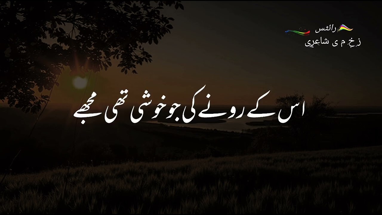 رات بستر پہ سوتا نہیں مر جاتا ہوں۔