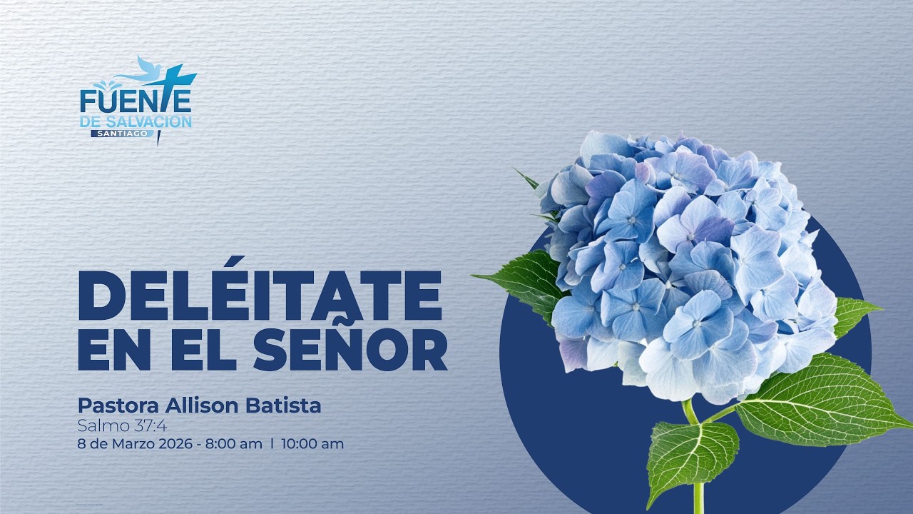 Deléitate en el señor | Pra. Allison Batista.