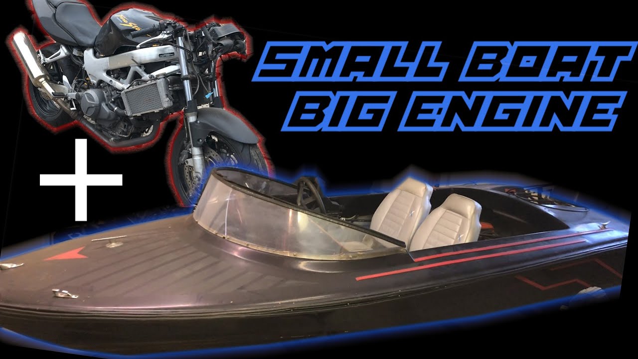 SUPERBIKE ENGINE POWERED SPEEDBOAT BUILD (part 1)
