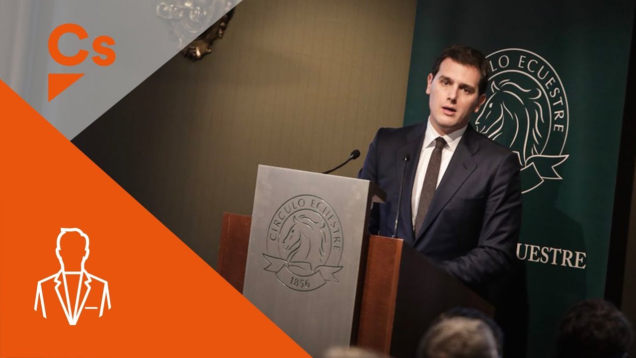 Albert Rivera. Coloquio en Círculo Ecuestre de Barcelona