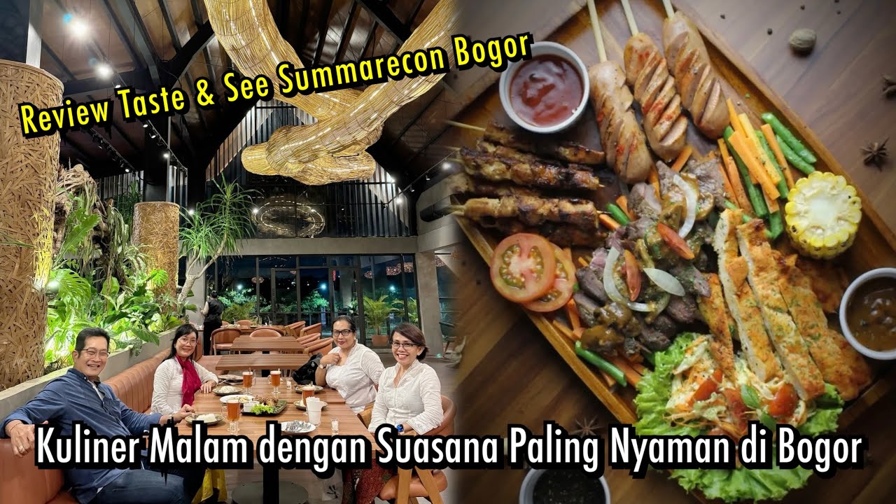 Kuliner Malam Terbaik di Bogor | Review di Taste & See Summarecon Bogor @AyunkanLangkahmu 