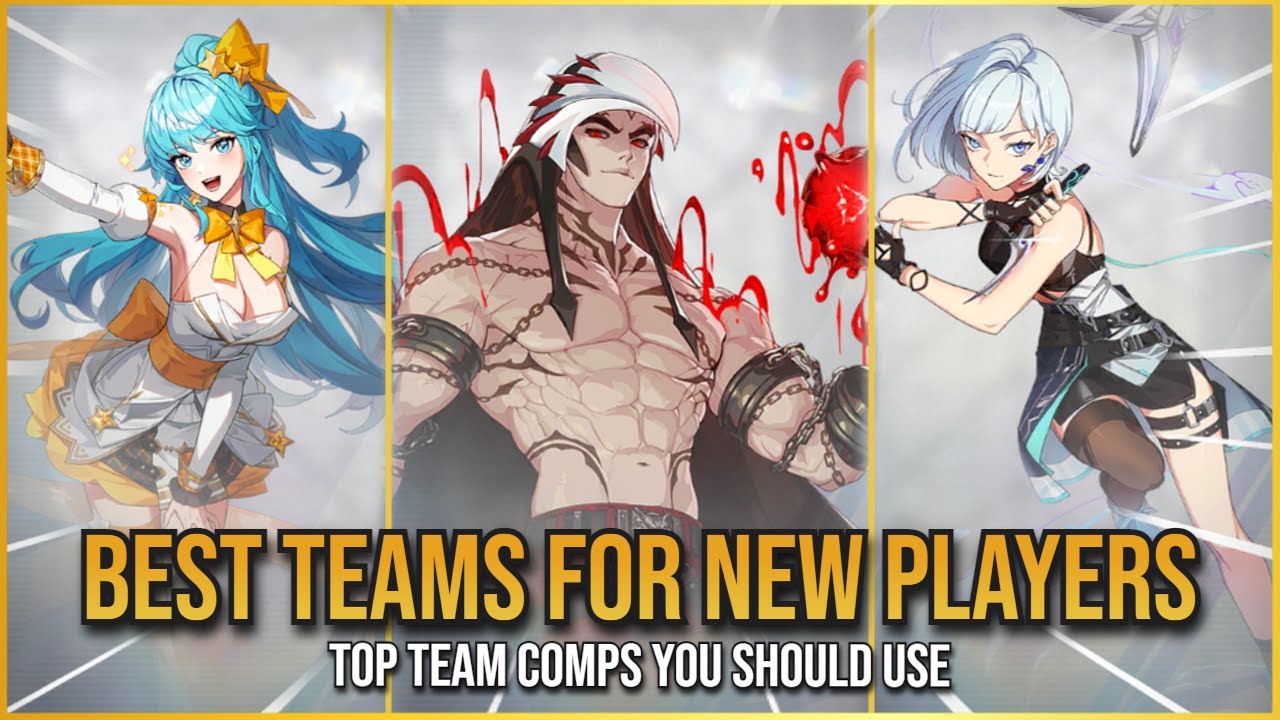 BEST TEAM COMPS FOR BEGINNER F2P PLAYERS!!