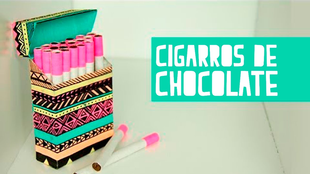 Cigarros de chocolate con cajetilla! (Anie)