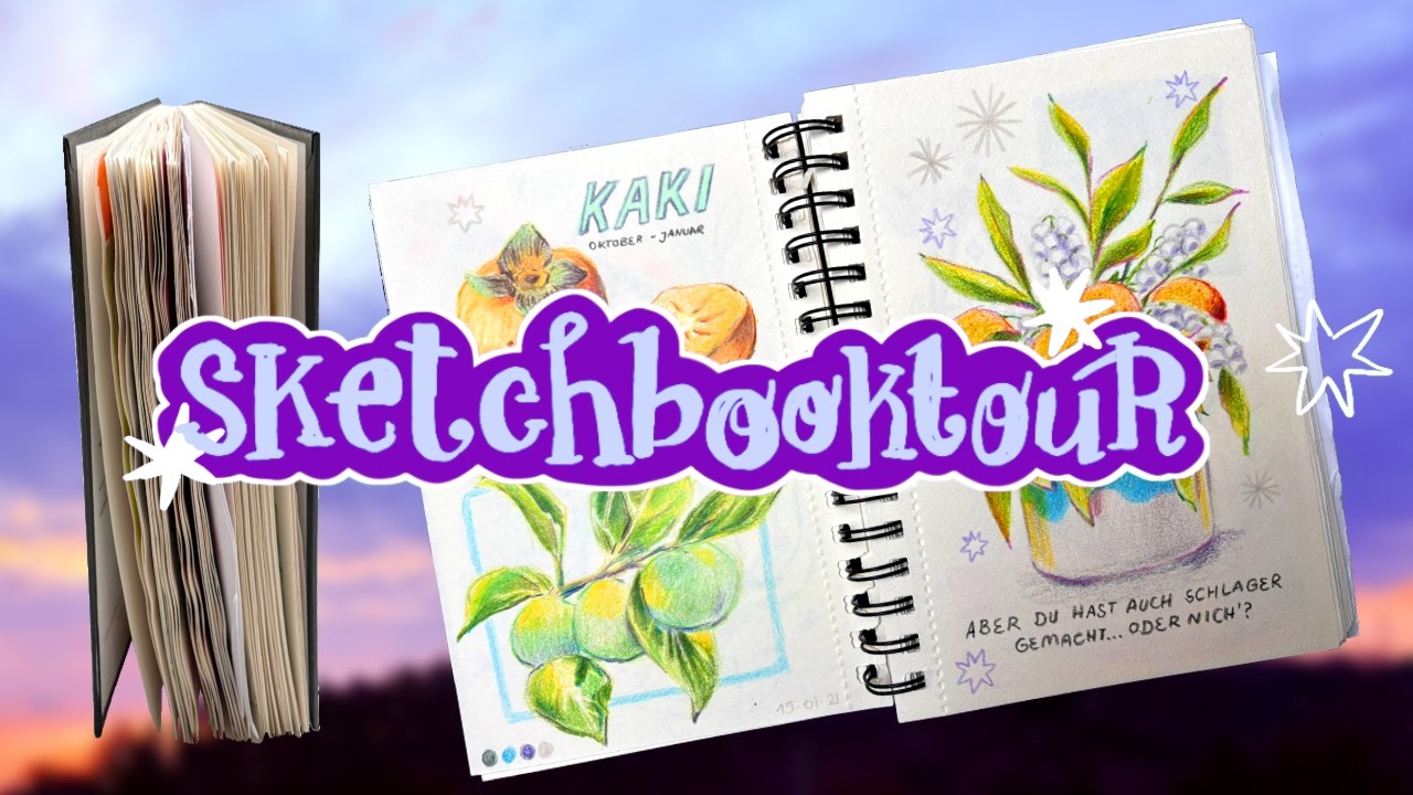 Kommt wir machen eine ✷ Sketchbooktour ✷