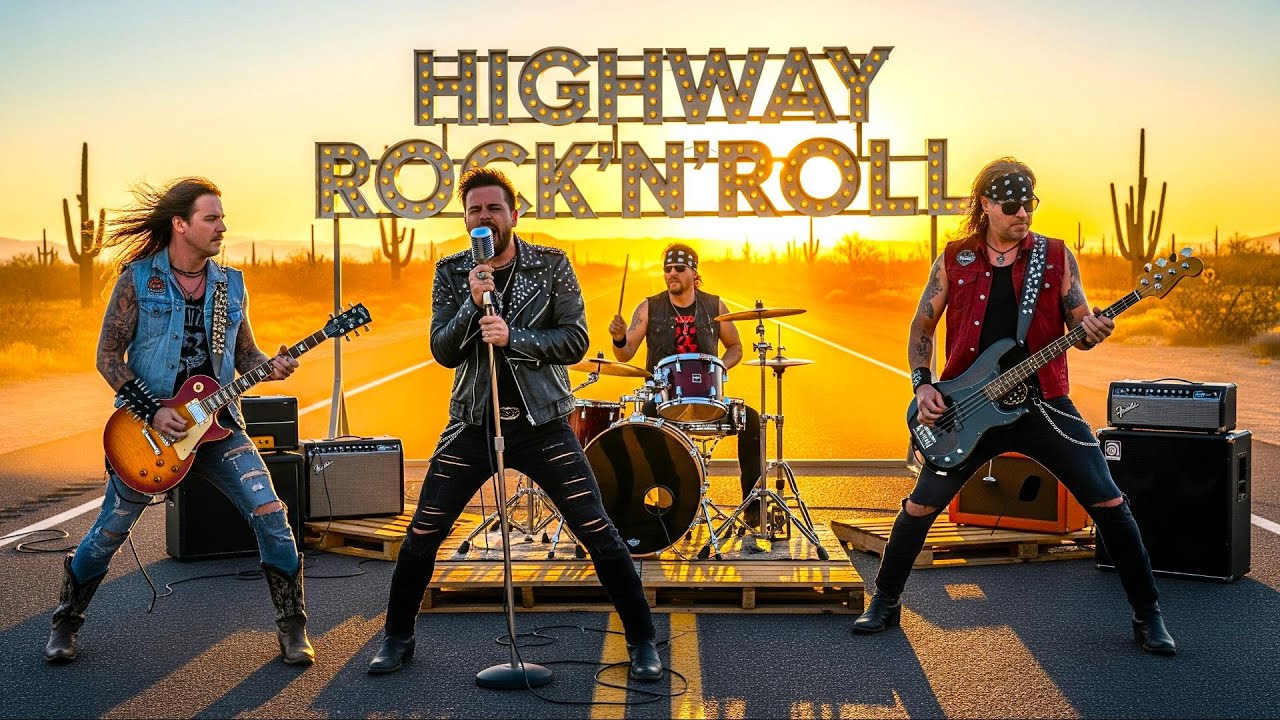 Highway Rock&rsquo;n&rsquo;Roll | Sunset Desert Jam &ndash; Ultimate Road Trip Playlist