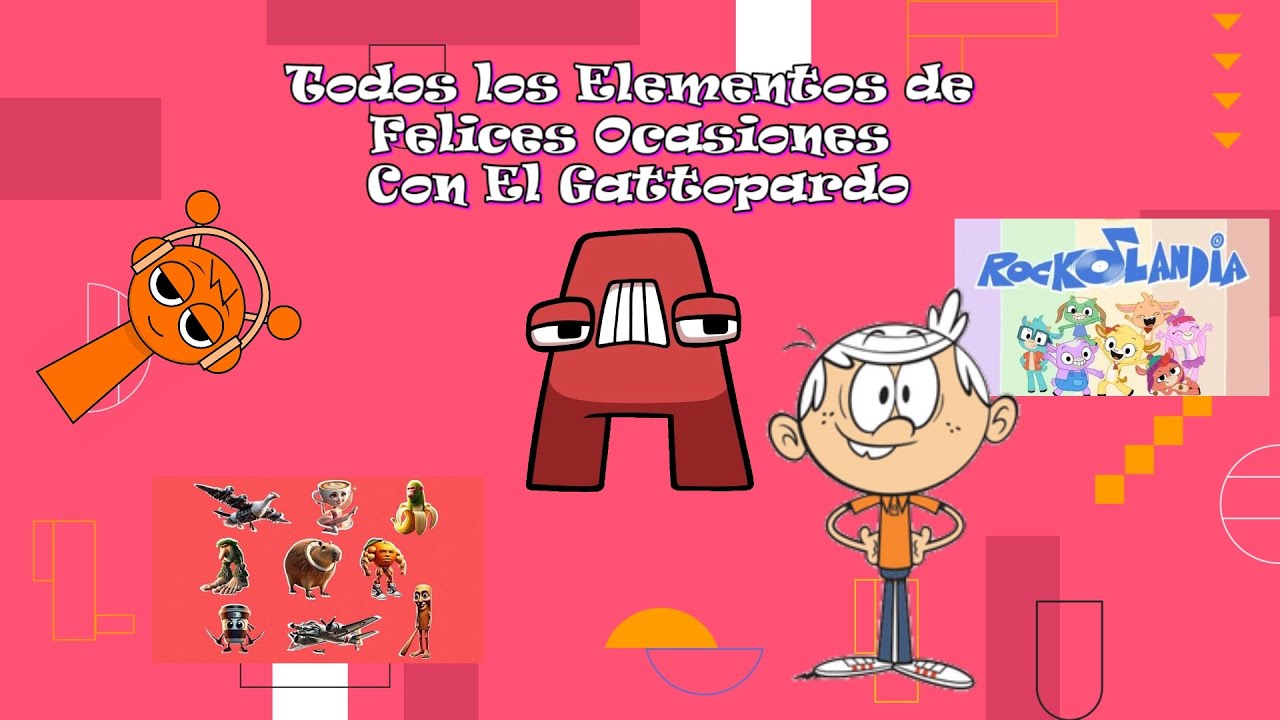 🎂🎈 Los 5 Elementos de Felices Ocasiones Con El Gattopardo | Temas Y Cumpleaños - Tung Tung Sahur