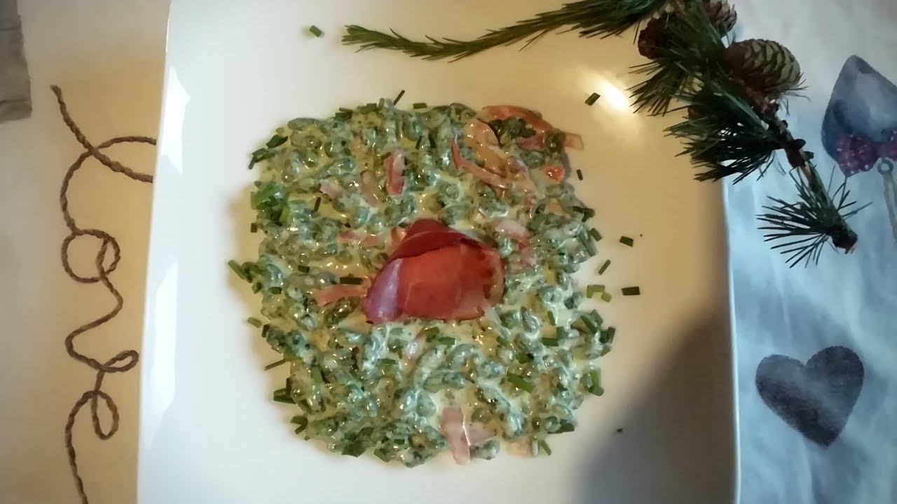 Gnocchetti verdi tirolesi con speck: la ricetta degli spaetzlen!