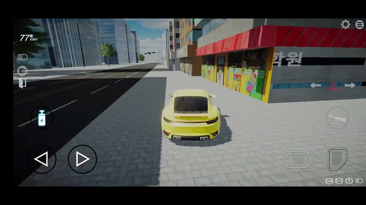 Driving Mobily Sports Car