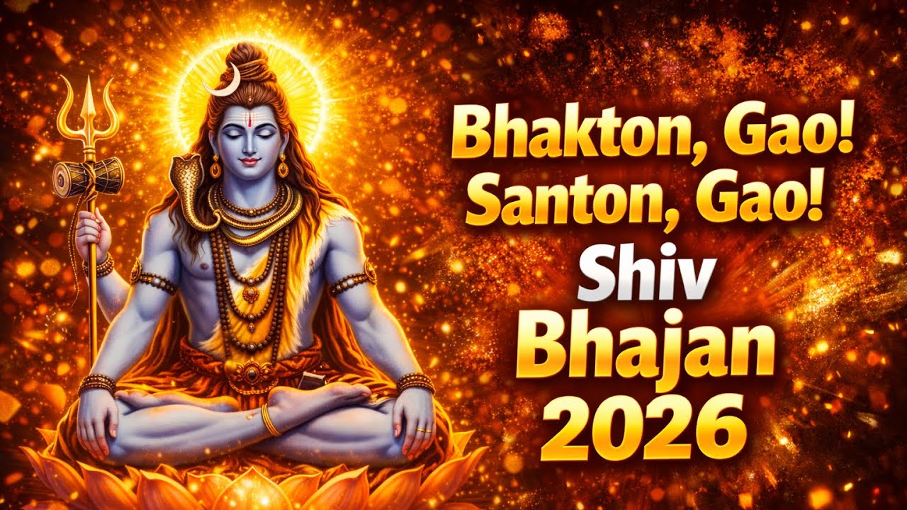 🔱 Bhakton, Gao! Santon, Gao! | ॐ नमः शिवाय, ॐ नमः शिवाय | Shiv Bhajan 🛕🚩