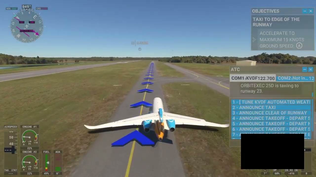 Flt Sim Orbit Exec 25D VDF-PNS