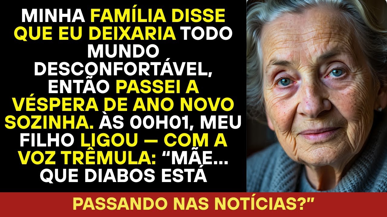 Minha família me excluiu no Réveillon, e depois meu filho descobriu que eu era multimilionária