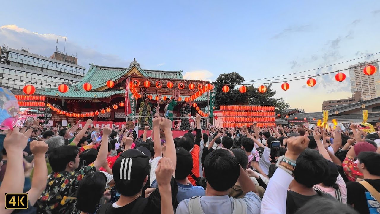 『おジャ魔女カーニバル』【神田明神納涼祭り2025🏮アニソン盆踊り】🏮Tokyo Bon Dance👘2025.8.8 @神田明神 Kanda Myojin Shrine