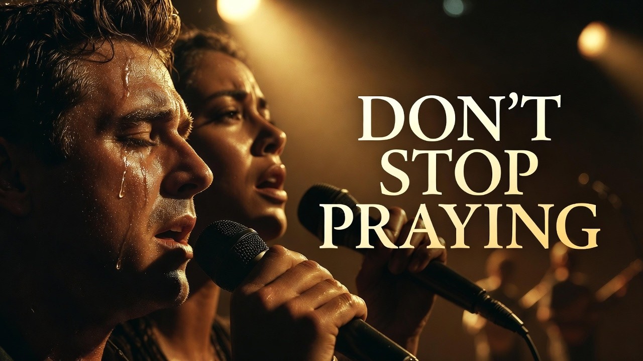 DON’T STOP PRAYING | Powerful Gospel Worship Song for Strength & Faith