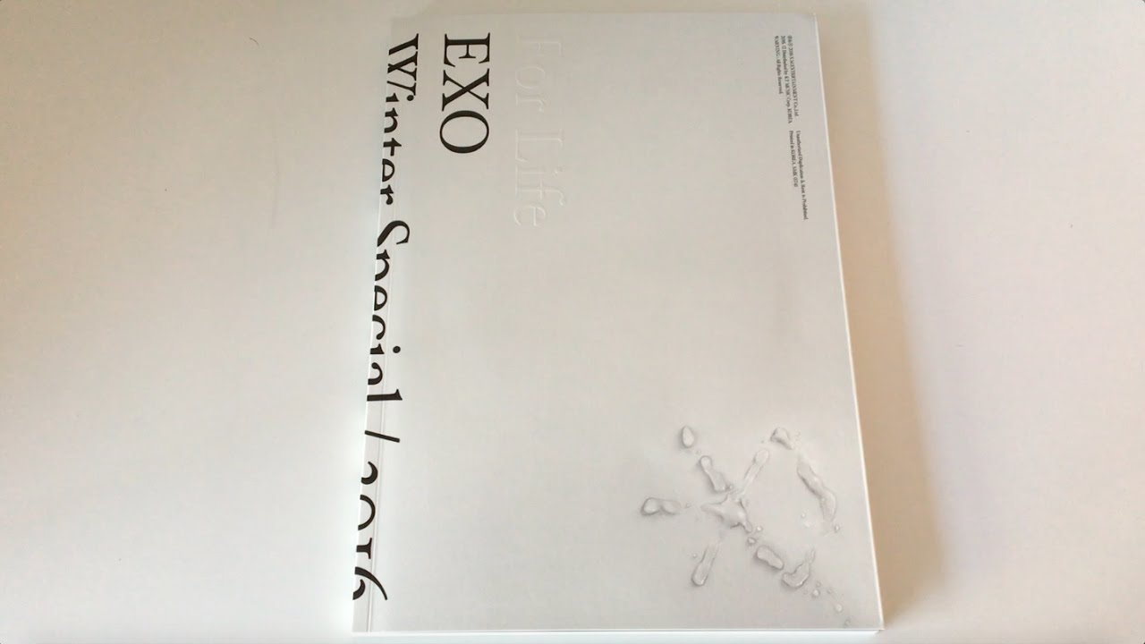 ♡Unboxing EXO 엑소 2016 Winter Special Album For Life 2016 스페셜 겨울 앨범 포라이프♡