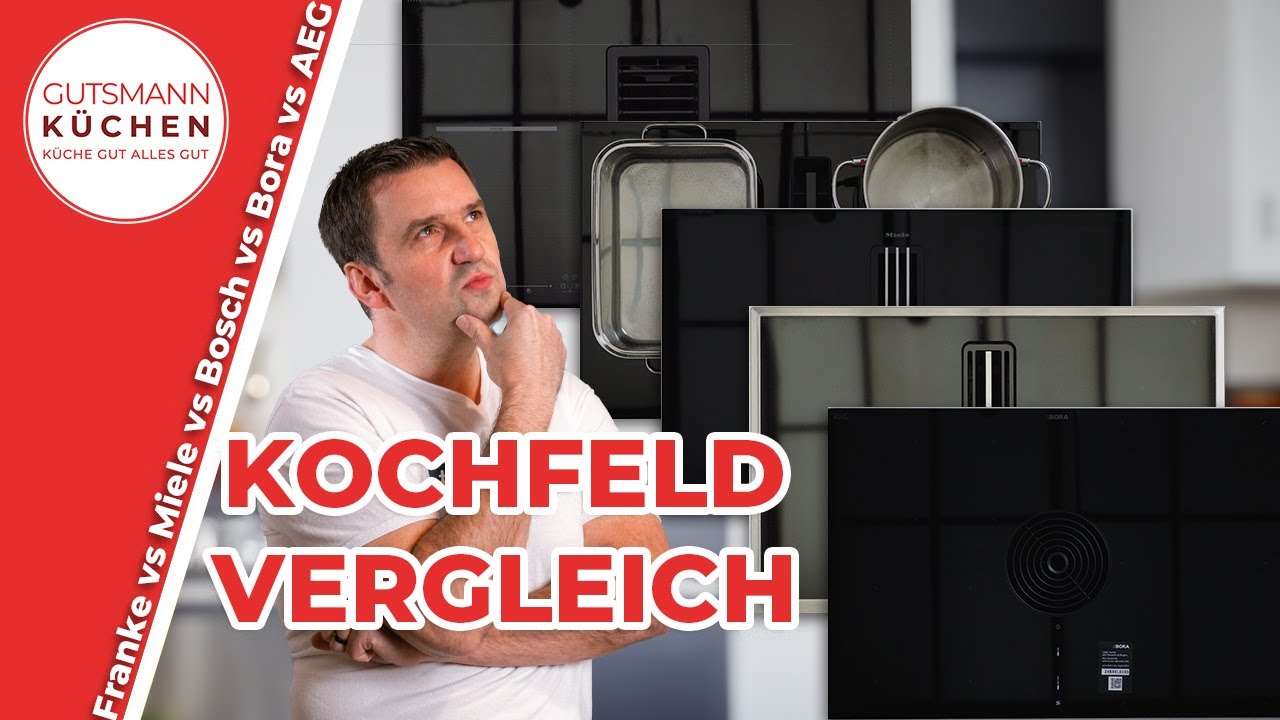 Bestes Kochfeld mit Dunstabzug? Bora vs Miele vs Bosch vs AEG vs Franke Vergleich!
