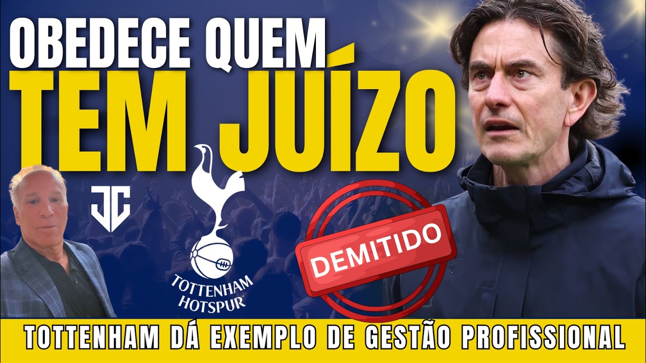 Dirigente não tem que ser amigo de jogador ou técnico! Não deu certo, manda embora
