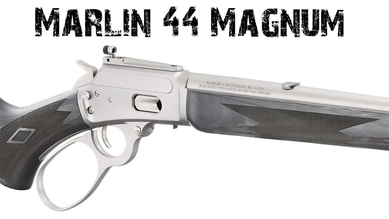 Marlin 1894 - 44 Magnum Load Development