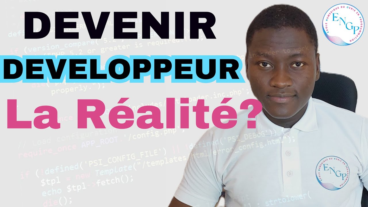 Ce qu'on vous a jamais dit pour devenir DEVELOPPEUR WEB, La Réalité ?