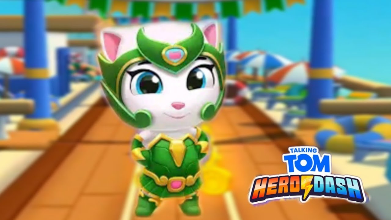 Talking Tom Hero Dash- Emerald Angela