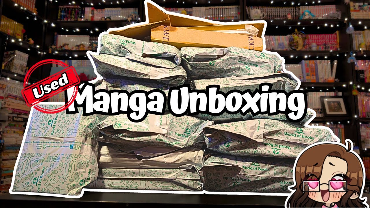 CRAZY MASSIVE SECOND HAND MANGA UNBOXING/HAUL