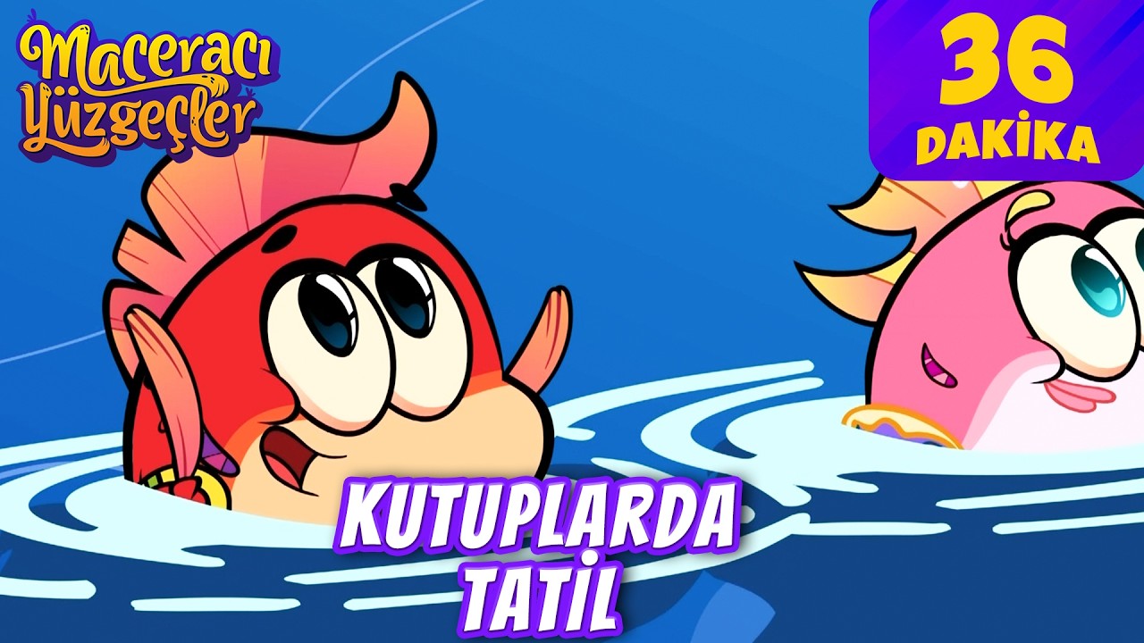 ⭐Maceracı Yüzgeçler | Tuti, Biba ve arkadaşları kutuplarda tatile gittiler