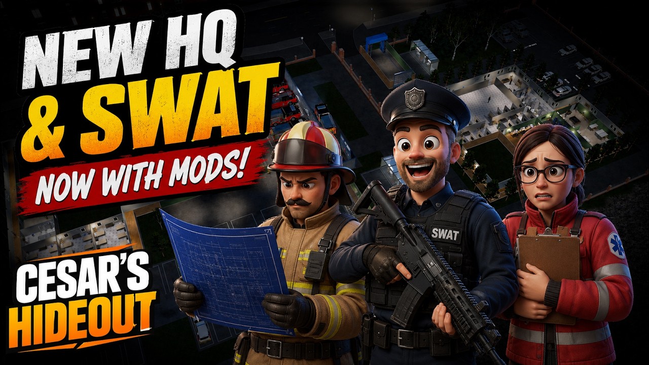 Unlocking SWAT & Building a New HQ With Mods in Global Rescue | Ep. 5