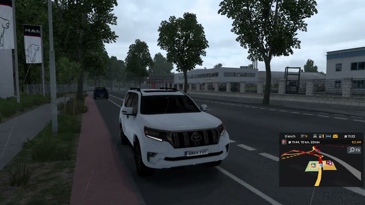Land Cruiser Prado - Euro truck simulator 2