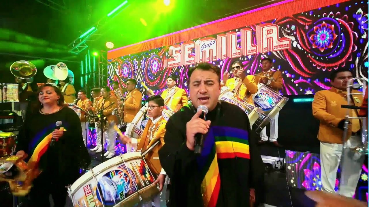 Grupo Semilla MIX MORENADAS junto a la Banda Espectacular Mejillones de Bolivia🎙️🇧🇴