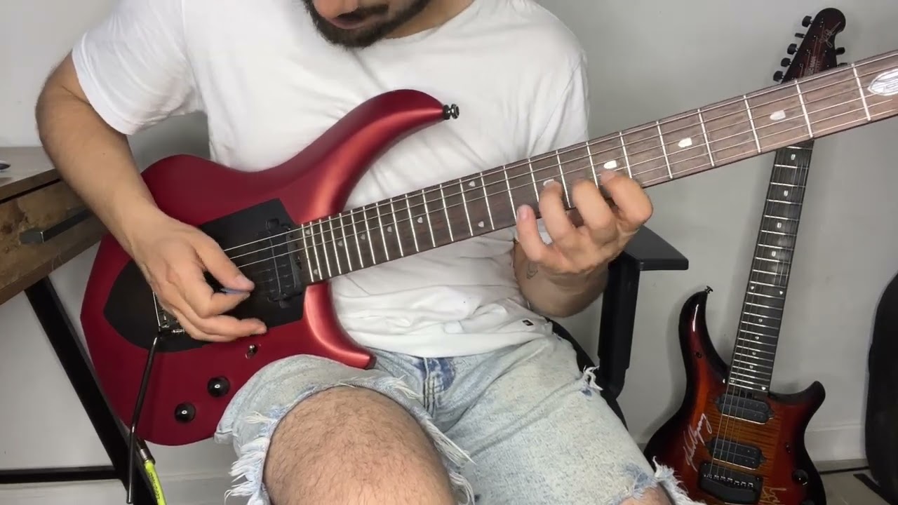 DREAM THEATER - Bend the Clock (solo guitar) - Cover