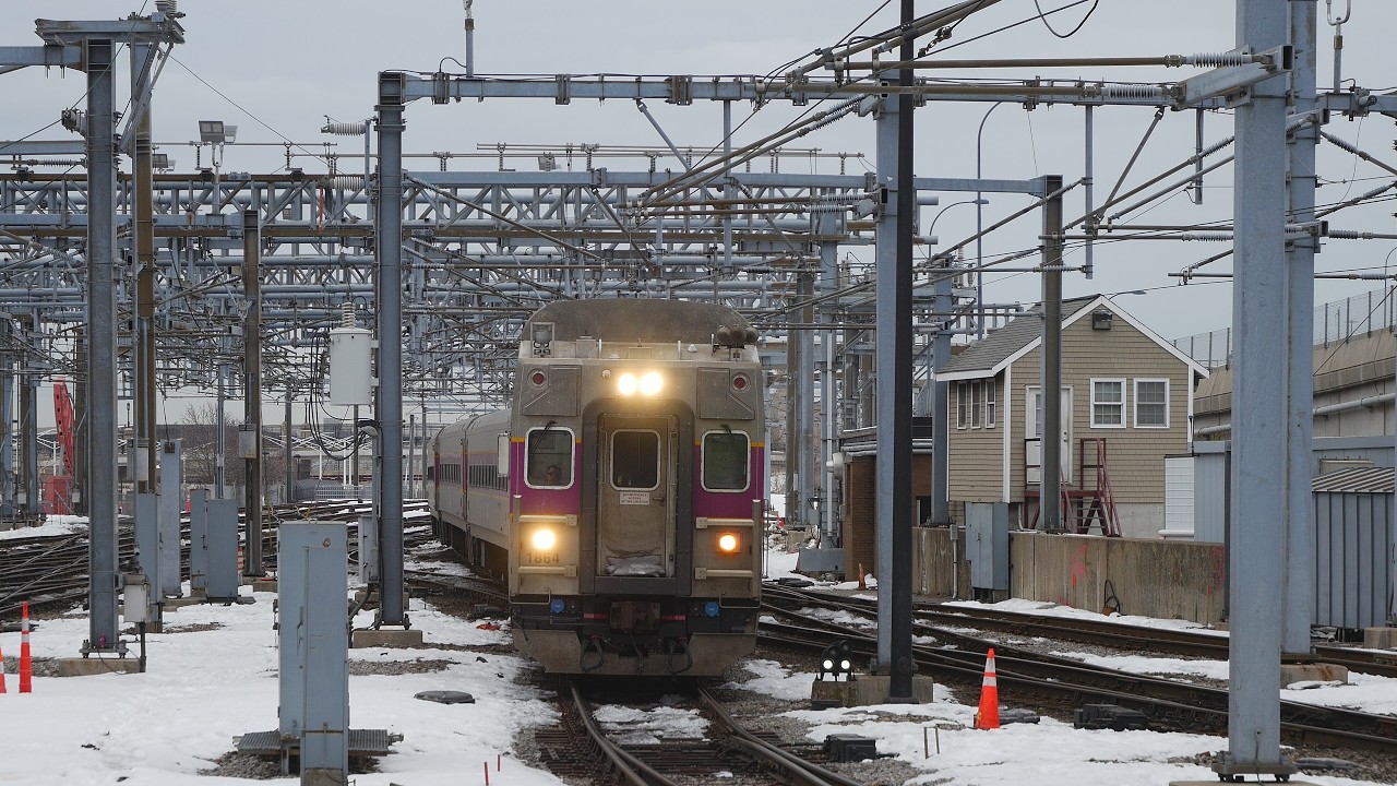 Railfanning Attleboro And South Station!