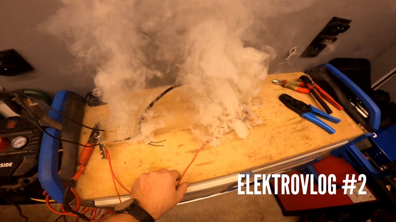 ELEKTROVLOG #2  Chińskie bezpieczniki - ogień w szopie !