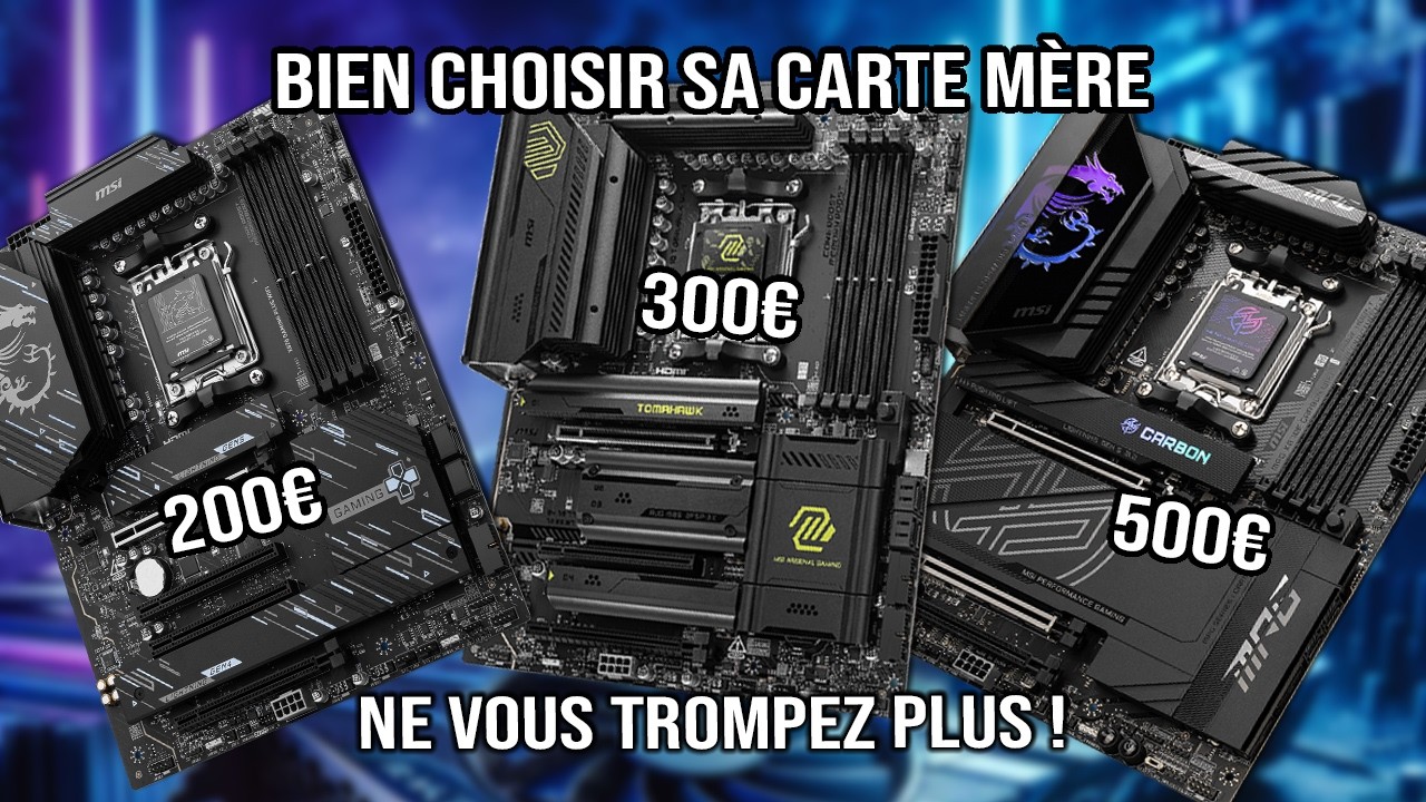 Bien choisir sa carte mère - Comment s'y retrouver ?