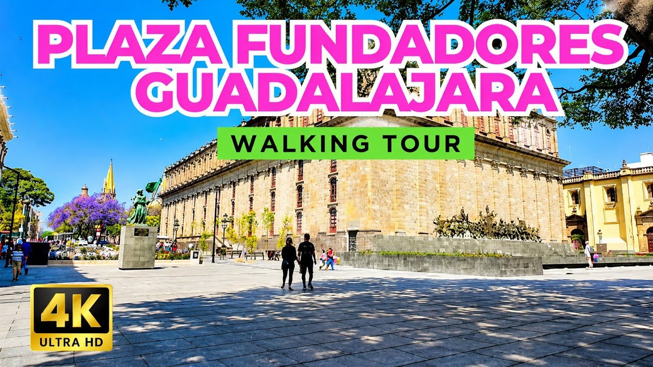 ¡POR FIN LA TERMINARON! 🏗️ |Así se ve Hoy la Plaza Fundadores (¿Quedó bien?) | 4K Walking Tour | 🇲🇽