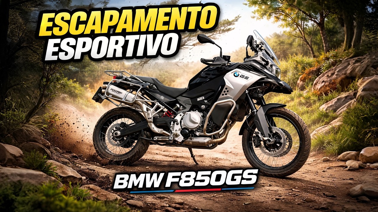 ESCAPE ESPORTIVO NA F850GS