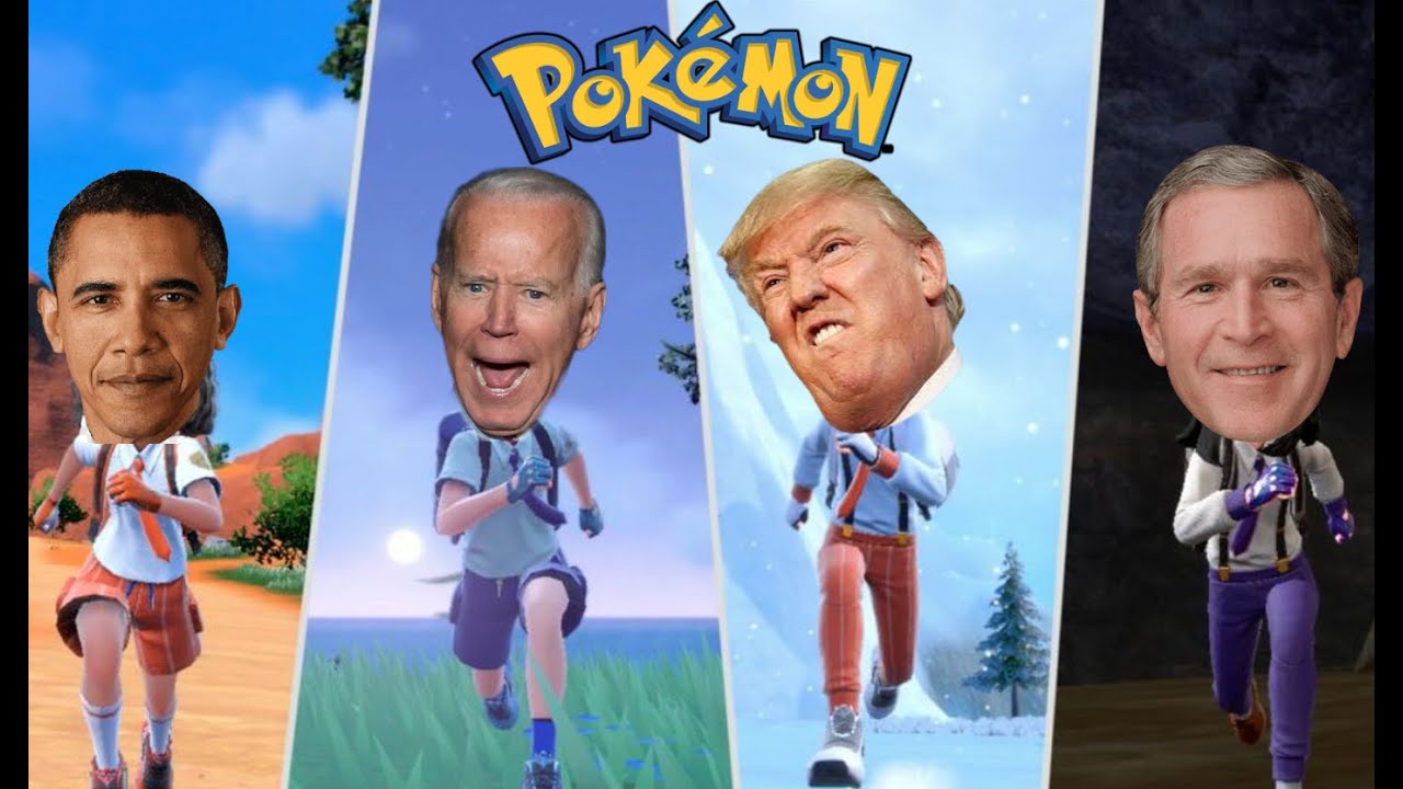 Biden & The Boys squad up in Pokémon Scarlet & Violet (AI Voice Meme)